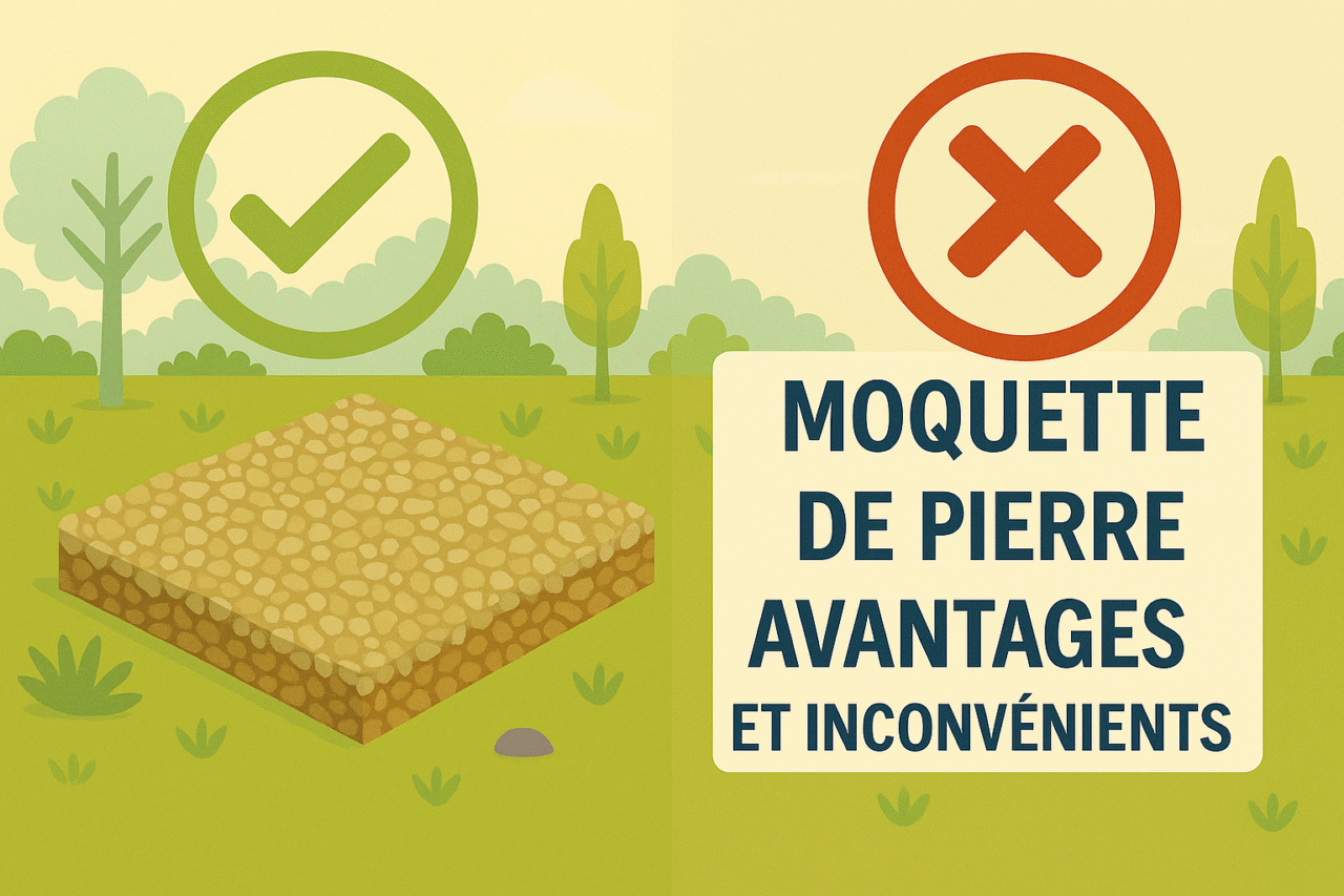 Moquette de pierre : avantages et inconvénients à connaître