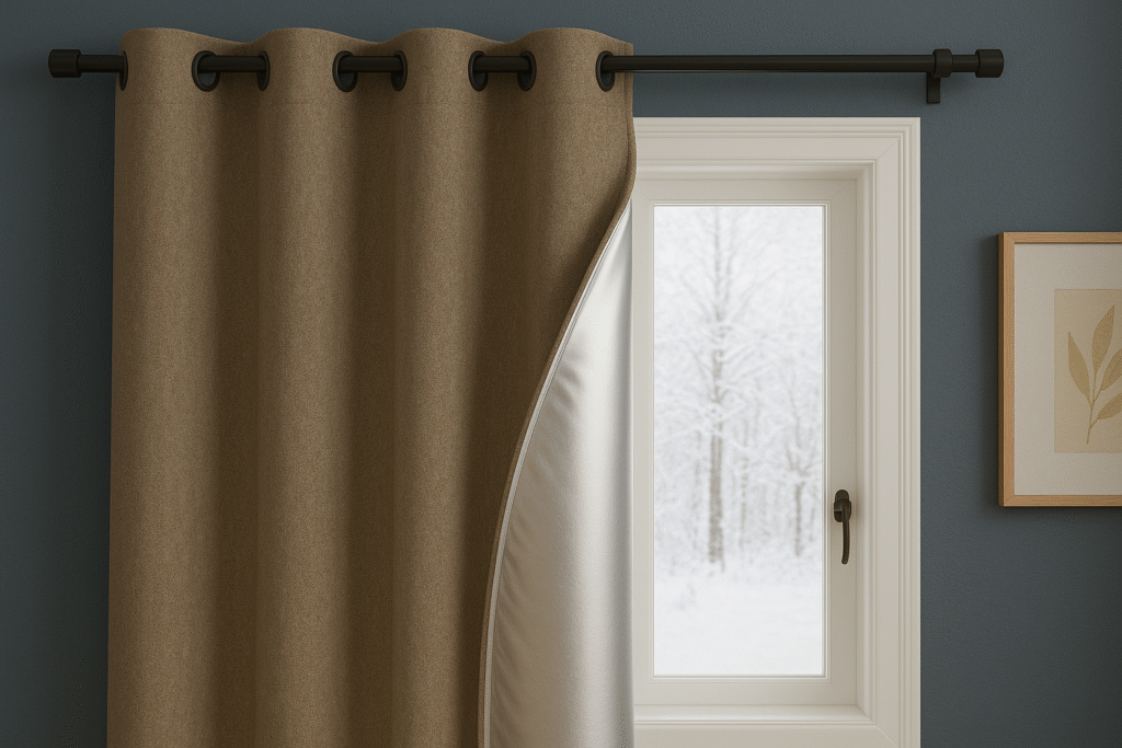 matériaux naturels les plus isolants pour les rideaux