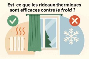 Est ce que les rideaux thermiques sont efficaces contre le froid