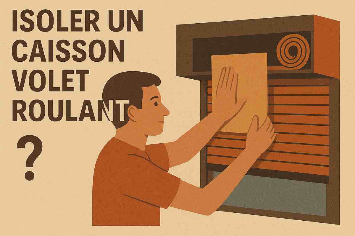 Comment isoler un caisson de volet roulant ?