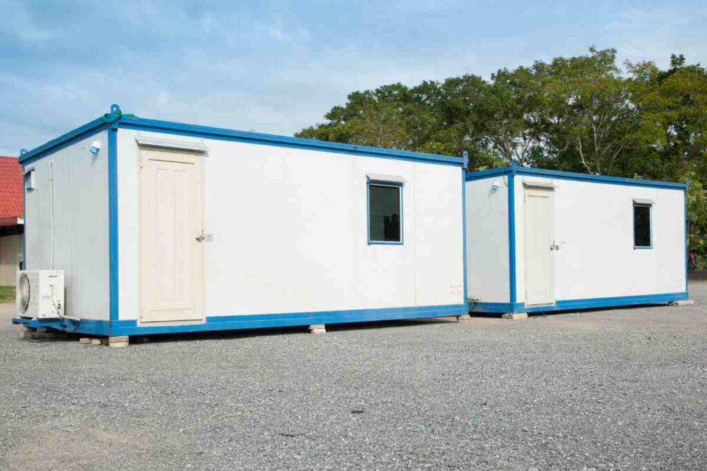 poser un container sur un terrain non constructible