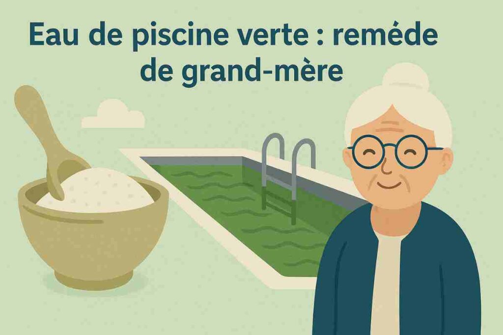eau de piscine verte remède de grand mère