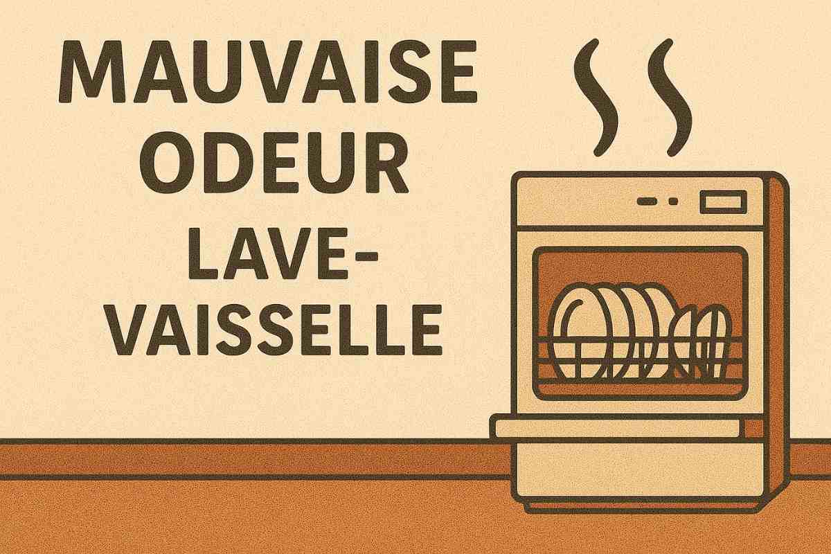 Mauvaise odeur lave vaisselle : causes et solutions