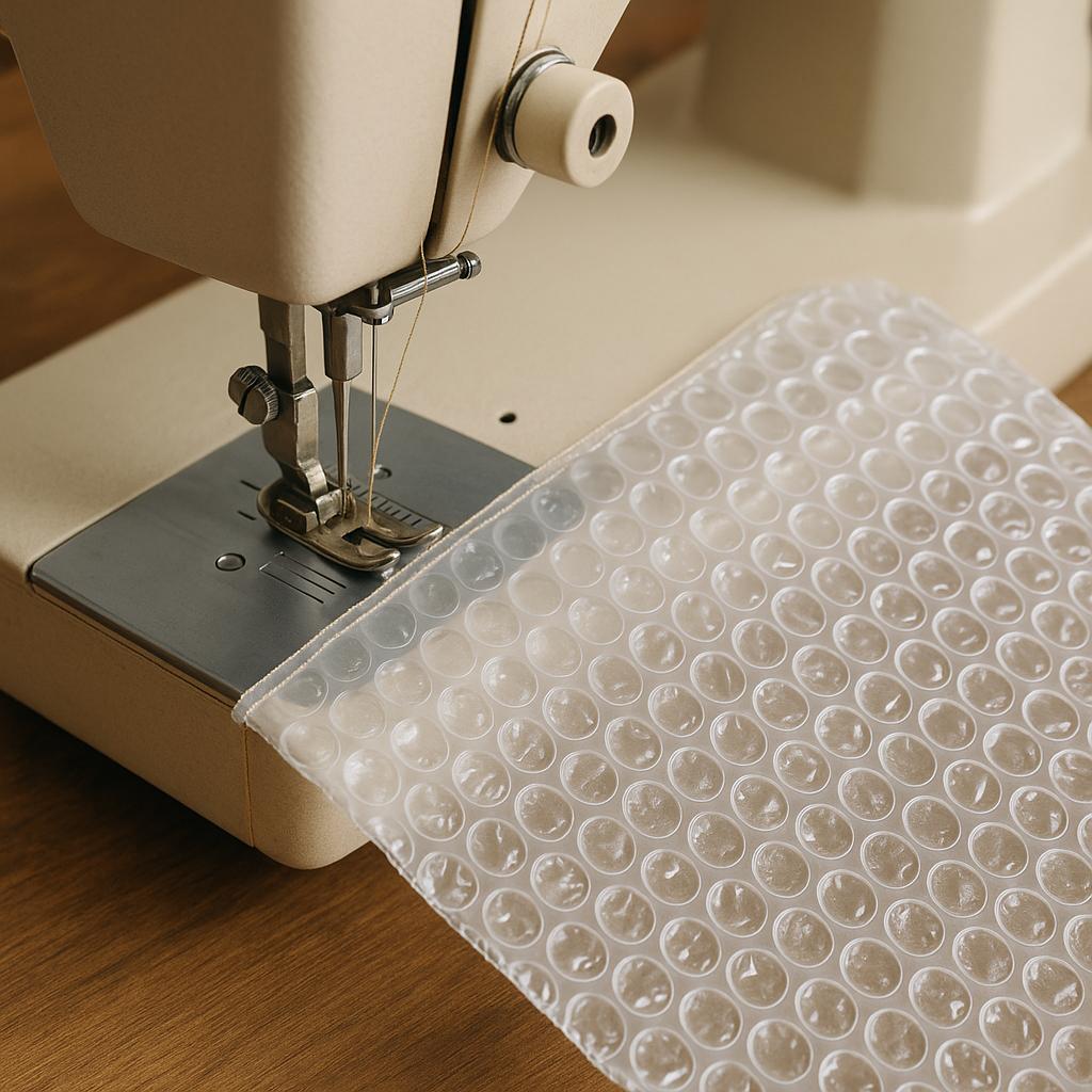 Comment coudre unb bâche a bulle