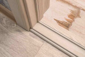 seuil de porte d'entrée rénovation