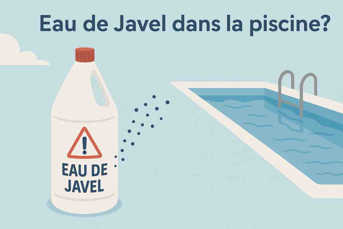 Peut-on traiter l’eau de la piscine avec l’eau de javel ?