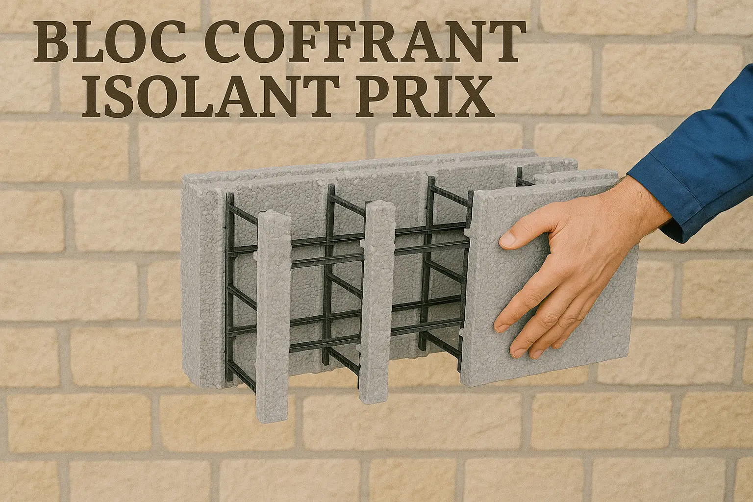 Quel est le prix d’un bloc coffrant isolant ?