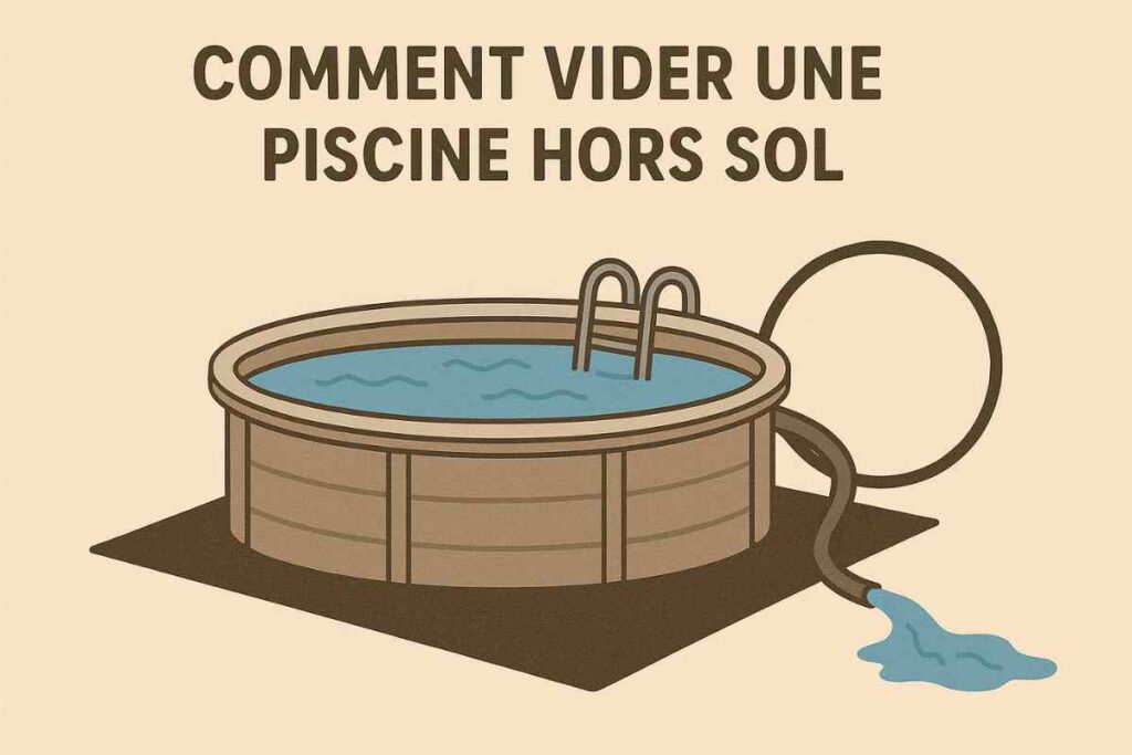 comment vider une piscine hors sol