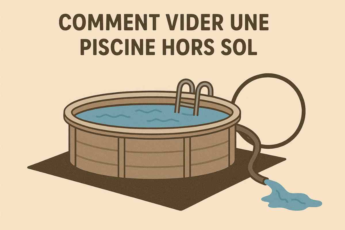 Comment vider une piscine hors sol ?