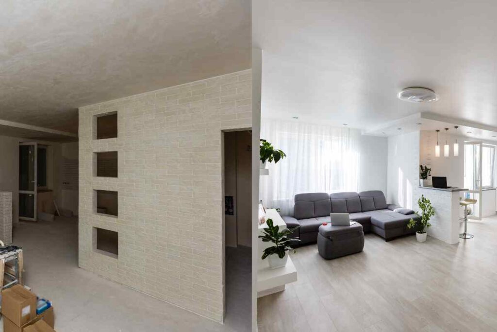 prix rénovation standard d'appartement