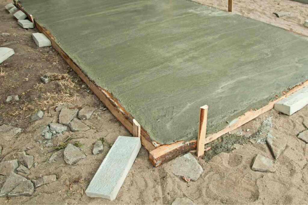 préparer le terrain pour une piscine hors sol