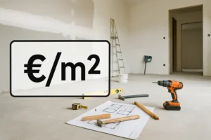 prix au m2 en renovation