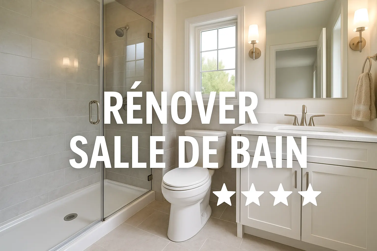 Comment rénover une salle de bain efficacement ?