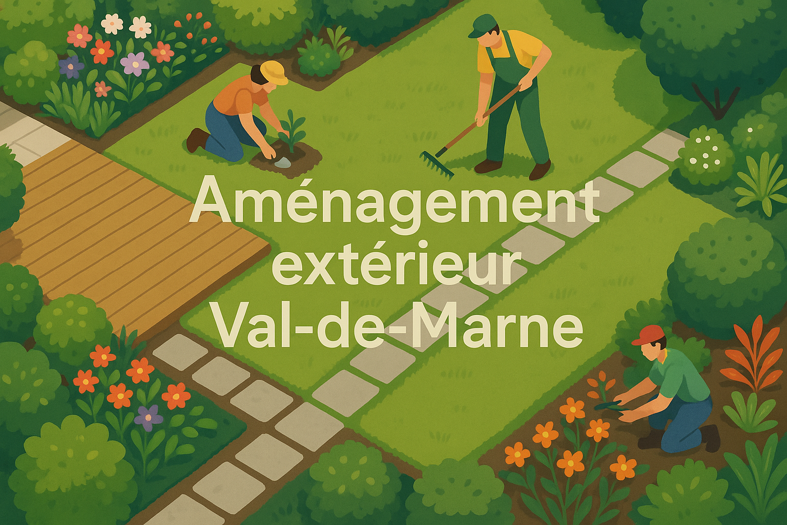Pourquoi faire appel à une entreprise professionnelle pour aménager son extérieur dans le Val-de-Marne