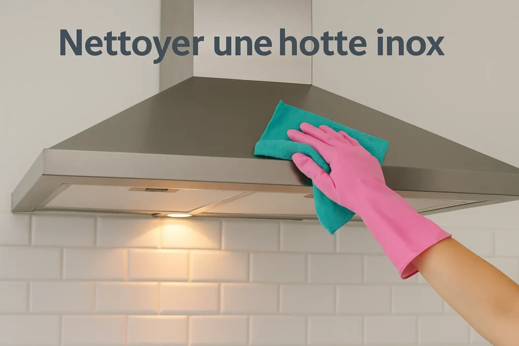 nettoyer hotte inox