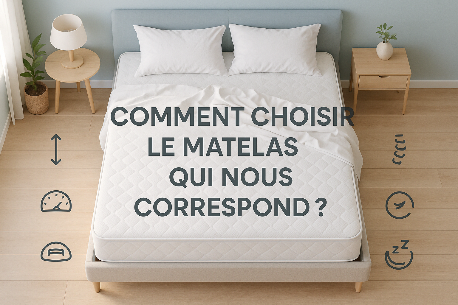 Comment choisir le matelas qui nous correspond ?