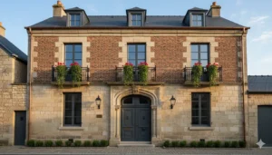 façade maison ancienne rénovée