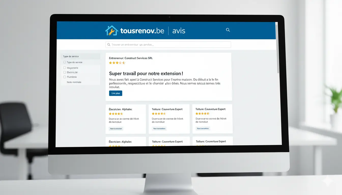 Quels sont les avis sur tousrenov.be ?