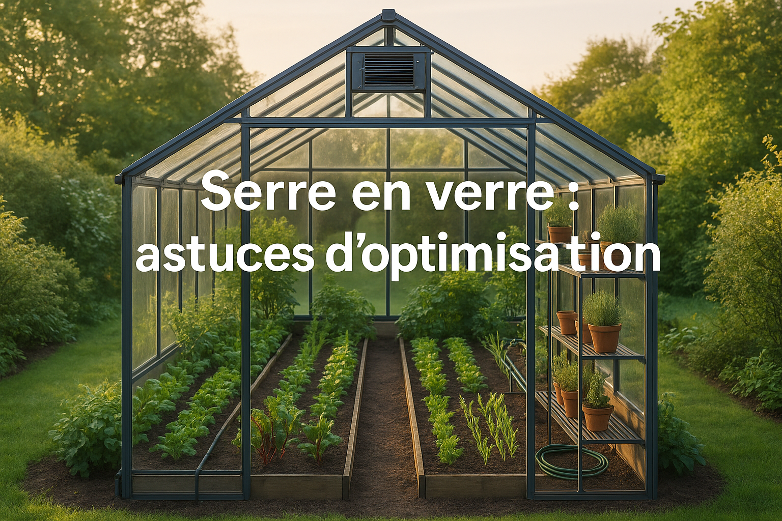 Astuces incontournables pour optimiser votre serre en verre
