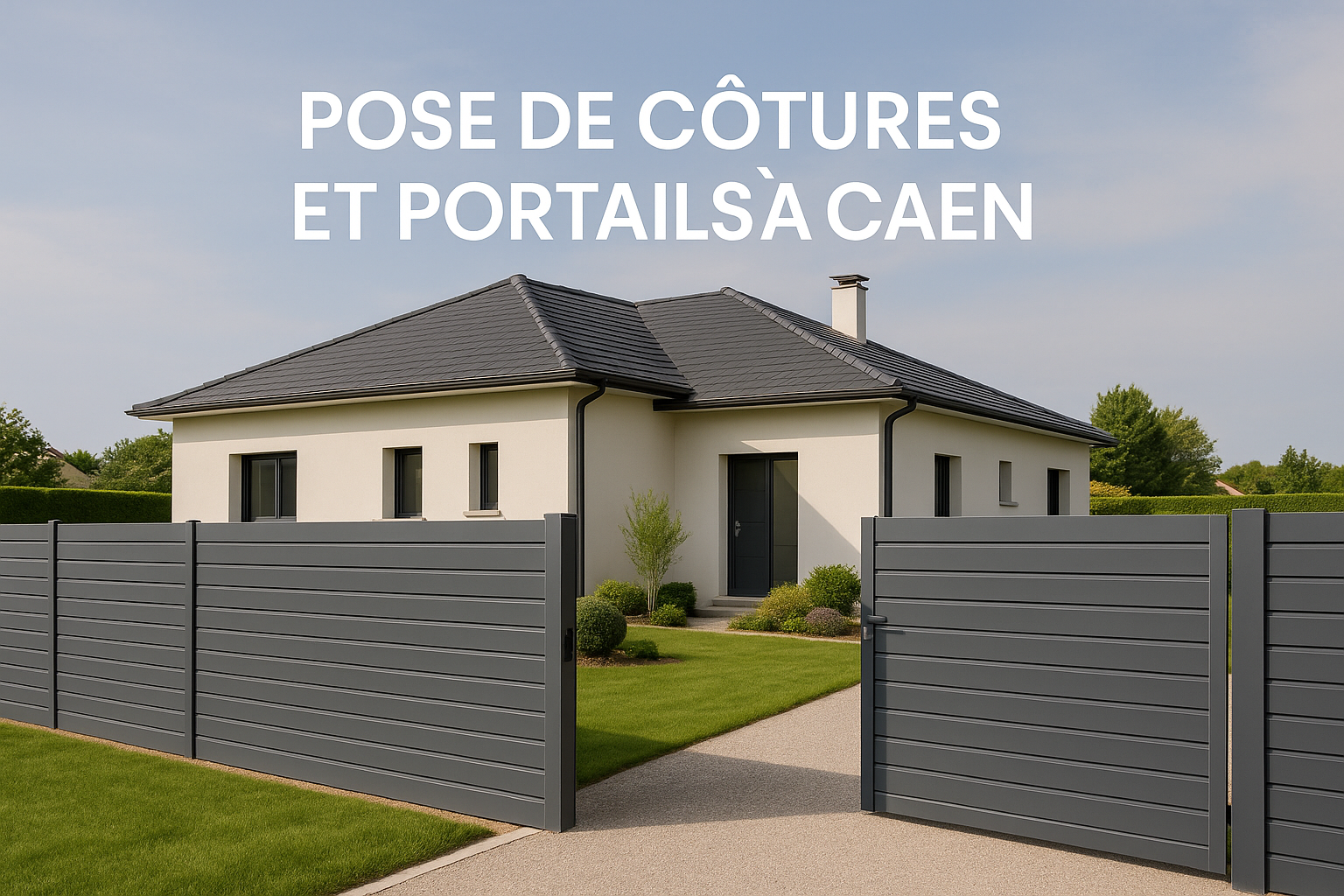 Tout savoir sur la pose de clôtures et de portails à Caen : guide pratique pour embellir son extérieur