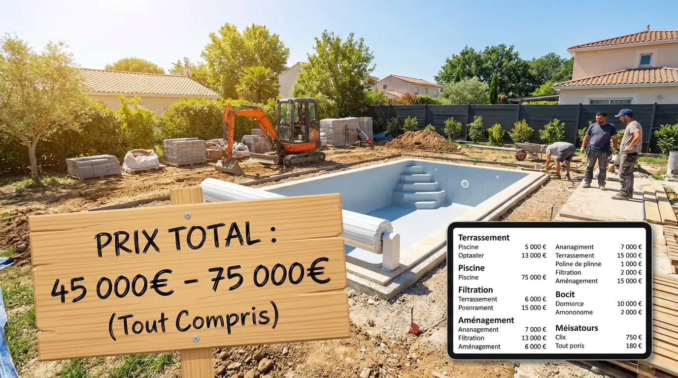 Quel est le prix d&rsquo;une piscine enterrée tout compris ?