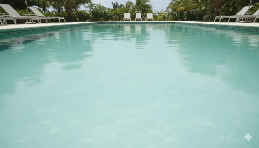 risques d'un surdosage de clarifiant pour votre piscine