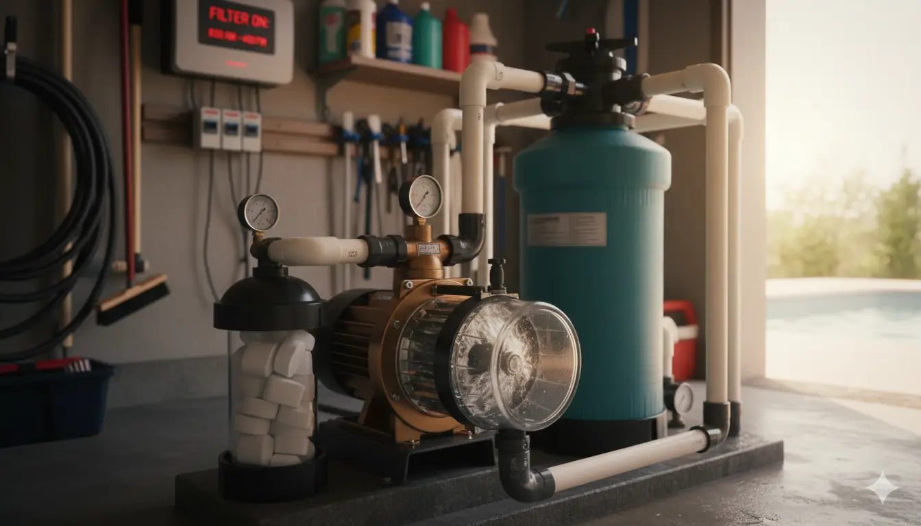 Combien de temps de filtration faut-il pour une piscine, selon la température de l’eau ?