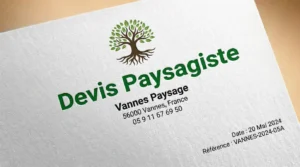 devis paysagiste vannes