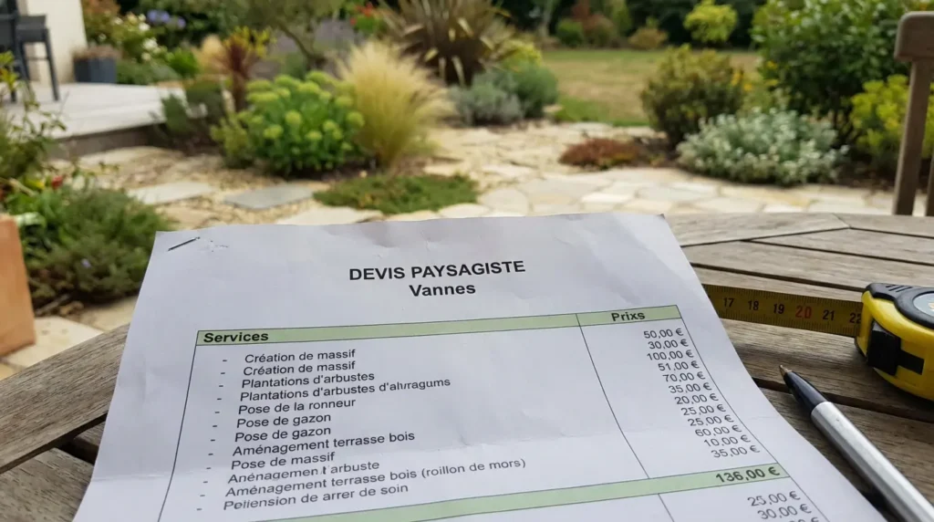 paysagistes à Vannes pour obtenir un devis