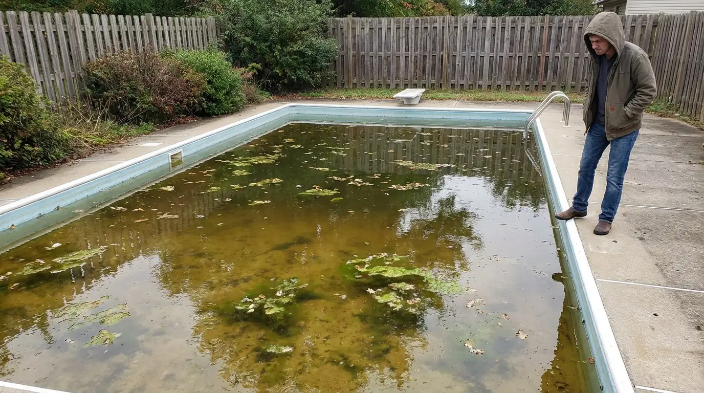 Peut-on se baigner dans une piscine trouble ?