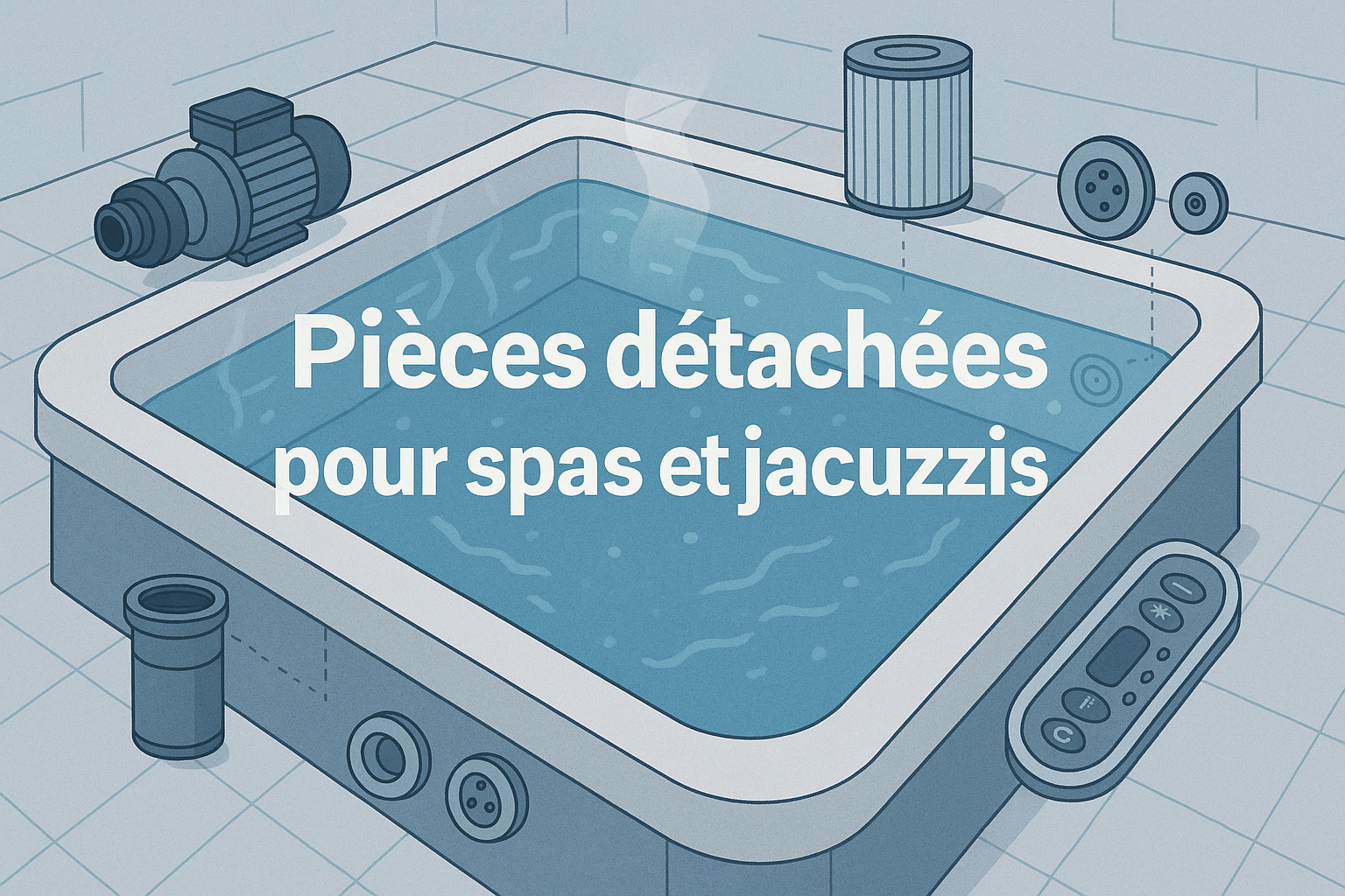Guide complet des pièces détachées pour spas et jacuzzis