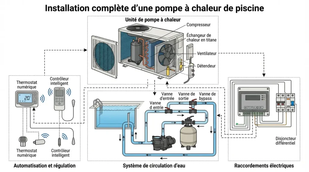 pompe à chaleur de piscine