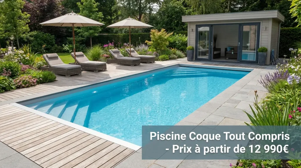prix d une piscine coque tout compris