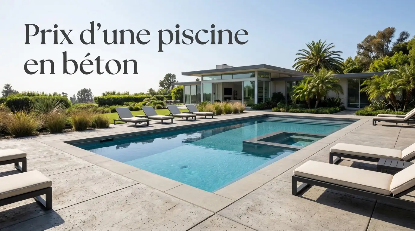 Quel est le prix d&rsquo;une piscine en béton ?