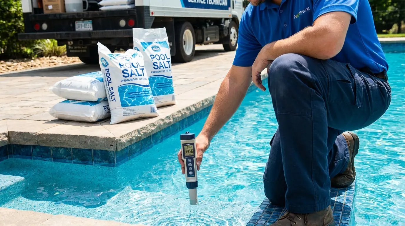 Quantite De Sel Dans Une Piscine
