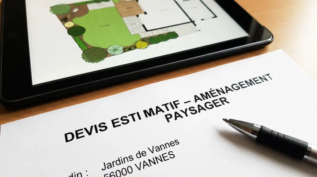 tarifs d'un devis paysagiste à Vannes