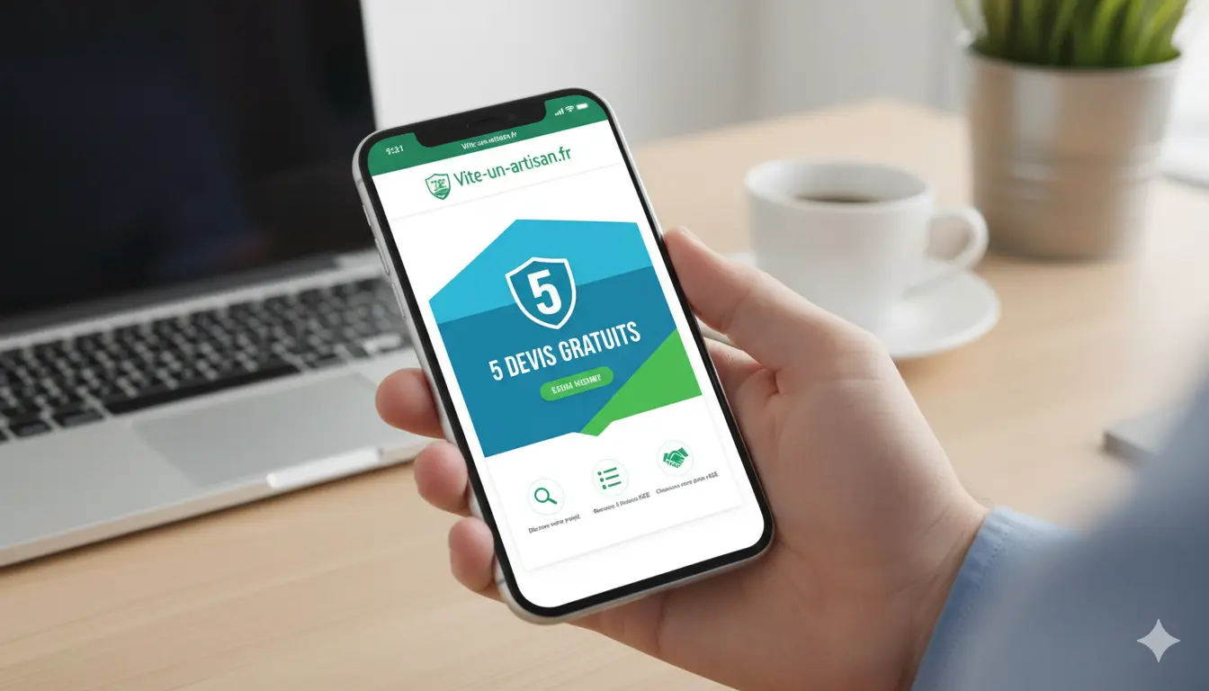 Comment obtenir 5 devis gratuits sur vite-un-artisan.fr ?