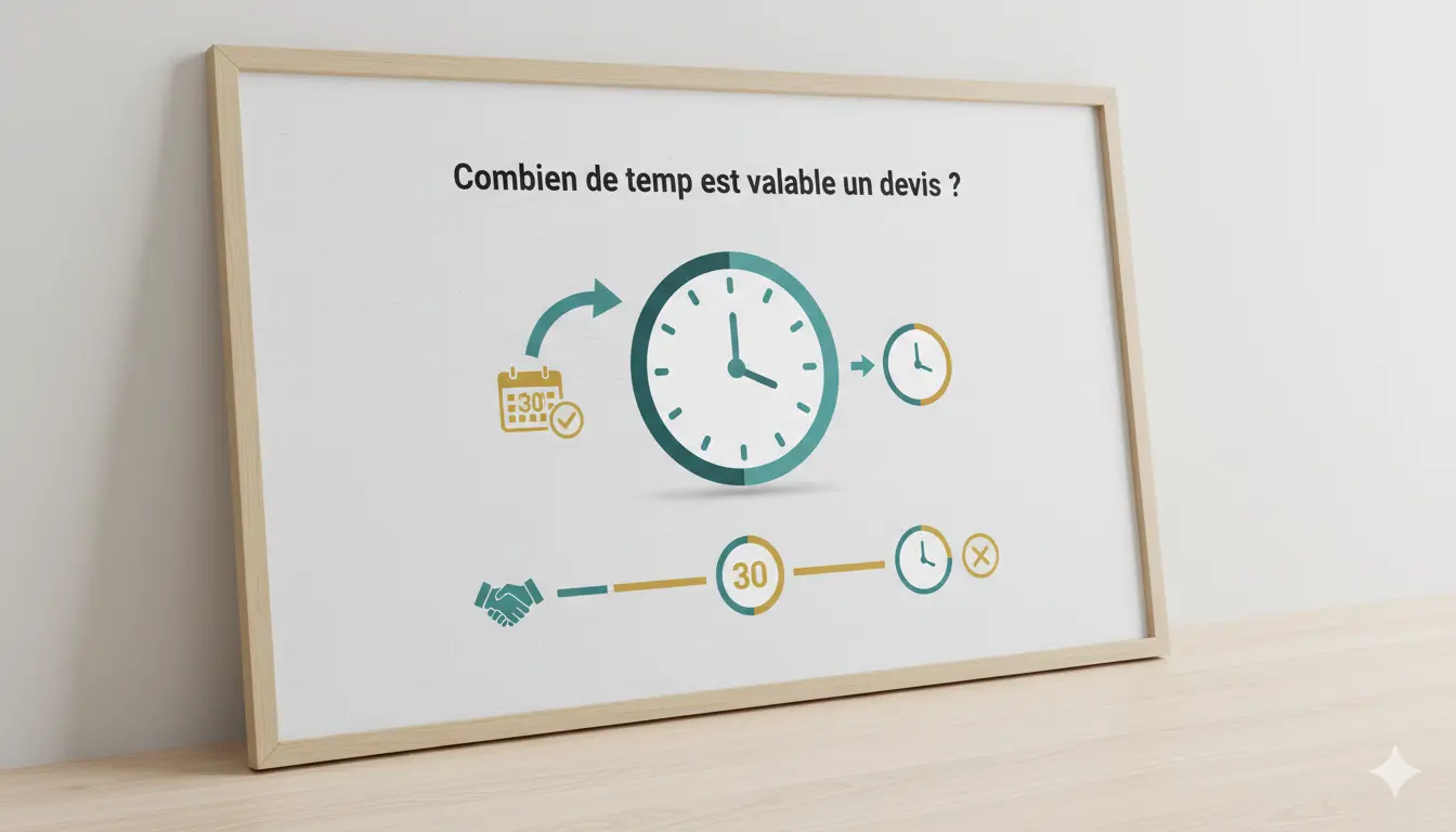 Combien de temps est valable un devis en France ?
