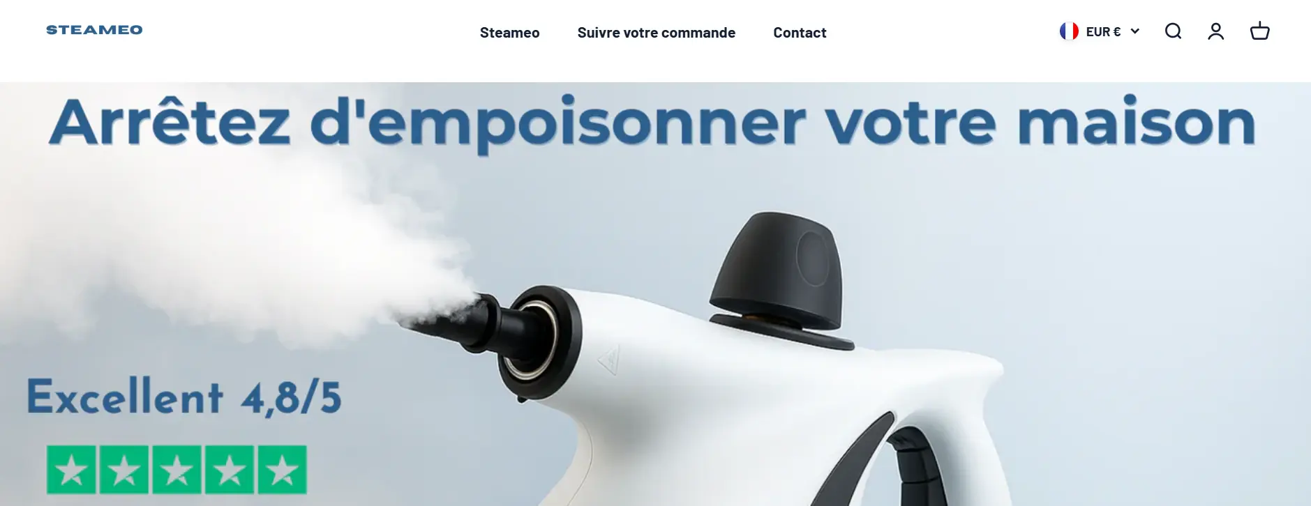 Quels sont les avis sur le nettoyeur vapeur Steameo ?
