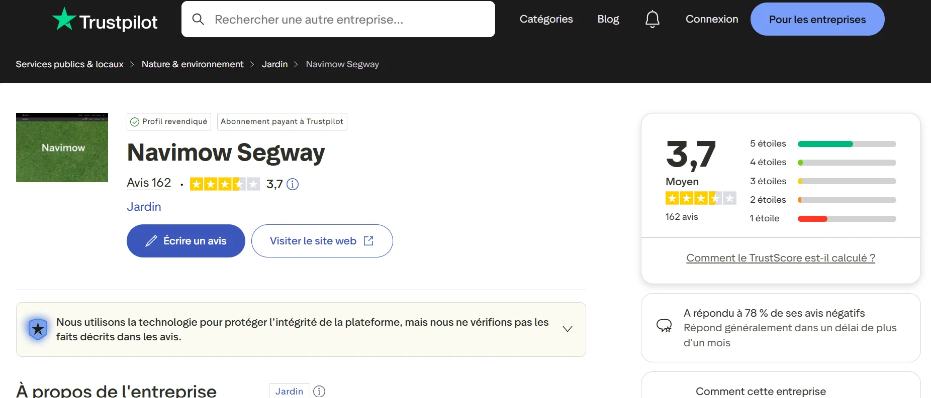 Quels sont les retours client sur le Navimow ?